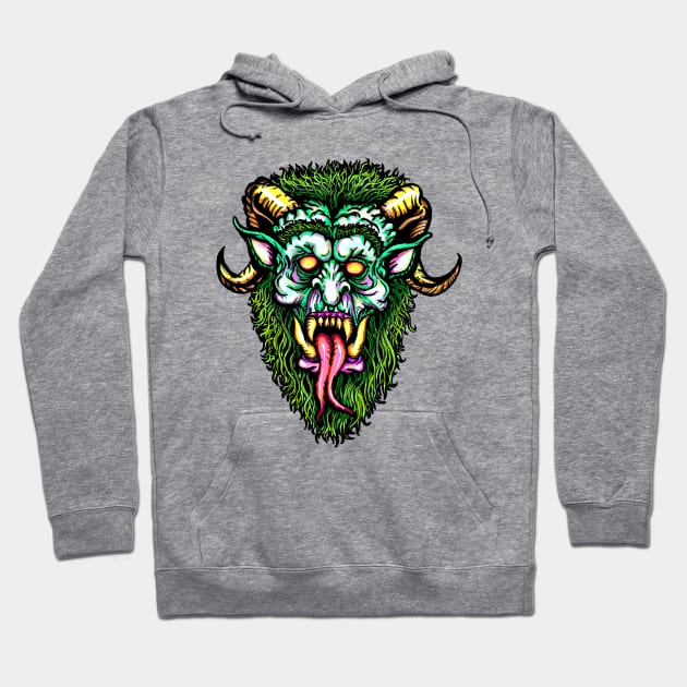 Krampus Hoodie by Yetiman